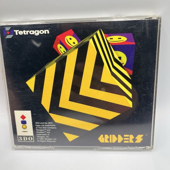 Gridders 3do Game Disc Only Tetragon 1994 - Picture 4 of 5